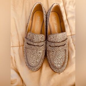 Betsey Johnson Sparkle Loafers